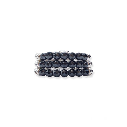 Anello Spadarella Donna in Argento ed Ematite - SPAN51