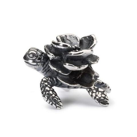 Turtle Flower RITIRATO Trollbeads - TAGBE-40115
