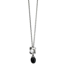 Collana d'Argento con Onice Nero Trollbeads - TAGFA-00003