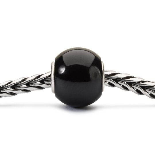 Onice Nero Rotondo Trollbeads - TSTBE-00024