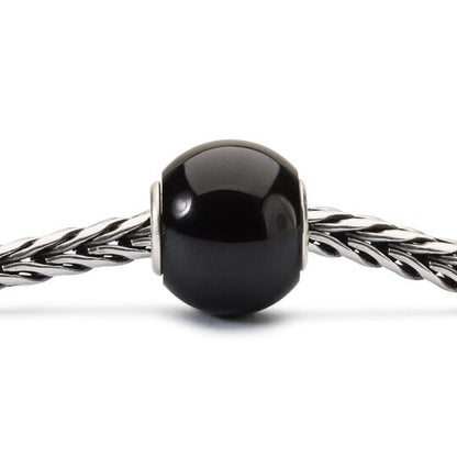 Onice Nero Rotondo Trollbeads - TSTBE-00024