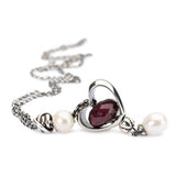 Collana d'Argento con Perla Trollbeads - TAGFA-00020