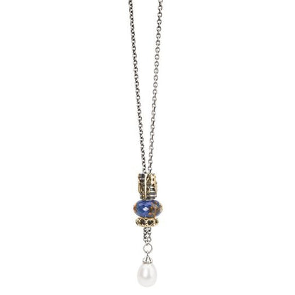 Collana d'Argento con Perla Trollbeads - TAGFA-00020