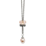 Collana d'Argento con Perla Rosa Trollbeads - TAGFA-00050