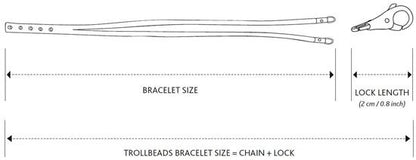 Bracciale Cuoio Marrone Trollbeads - TLEBR-00004