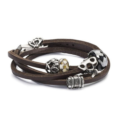 Bracciale Cuoio Marrone Trollbeads - TLEBR-00004