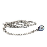Collana d'Argento con Perla Pavone Trollbeads - TAGFA-00058