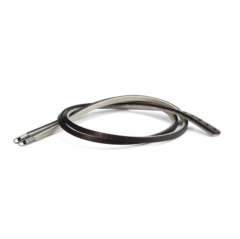 Bracciale Cuoio Nero/Grigio RITIRATO Trollbeads - TLEBR-00032